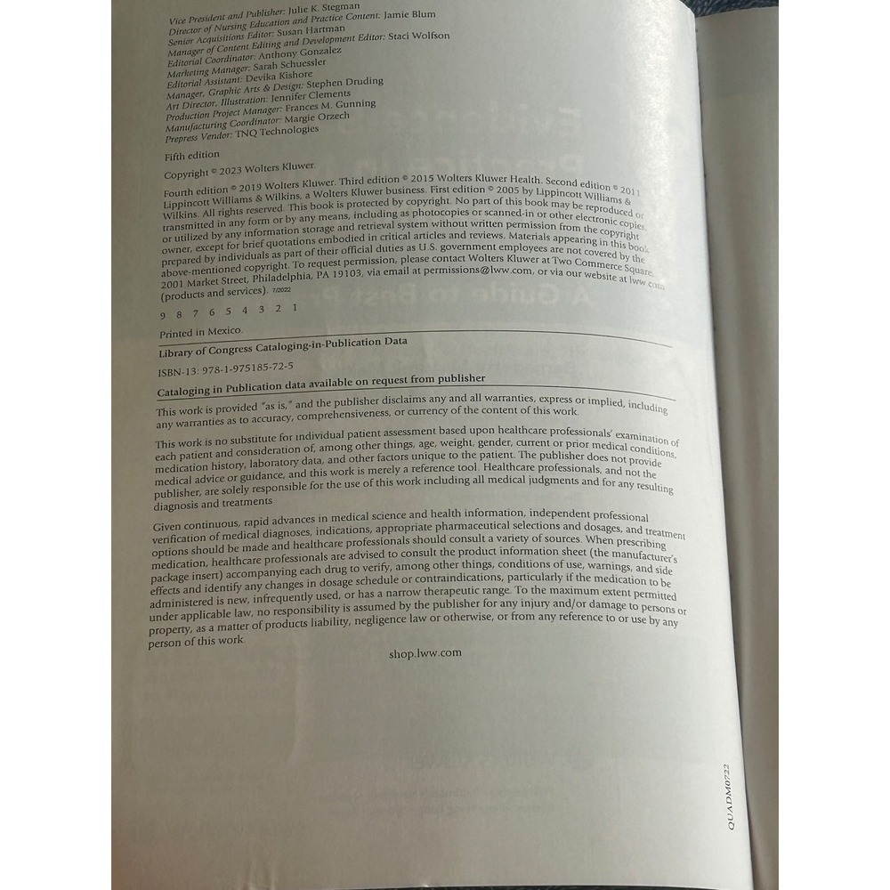 Evidence-Based Practice in Nursing & Healthcare 5th Ed Melnyk Unused Access Code - Picture 9 of 10